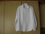 2 x nieuw soepel wit polyester overhemd maat 39/40 M, Wit, Nieuw, Merkloos, Halswijdte 39/40 (M)