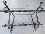 Smeedijzeren Wandkapstok, Huis en Inrichting, Gebruikt, Minder dan 100 cm, Metaal, Ophalen