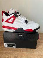 Jordan 4 red cement maat 45 nieuw, Ophalen of Verzenden, Nieuw, Wit