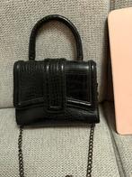 Zara cross body tasje crocodile, Sieraden, Tassen en Uiterlijk, Ophalen of Verzenden, Zo goed als nieuw, Zwart, Schoudertasje