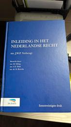 Verheugt - Inleiding in het Nederlandse recht 21e druk, Ophalen of Verzenden, WO, Zo goed als nieuw, Alpha