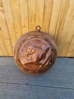 Koperen puddingvorm - eekhoorn 23 cm brocante, Ophalen of Verzenden