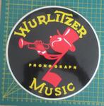 WURLITZER JUKEBOXEN, 20 cm. JOHNNY ONE NOTE stickers, Ophalen of Verzenden, Nieuw, 1950 tot 1960, Seeburg