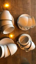 Koffie kopjes met schotel, Ophalen, Zo goed als nieuw, Overige stijlen, Kop(pen) en/of Schotel(s)