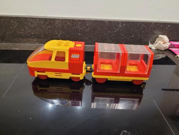 Duplo locomotief "Classic" met wagon, met garantie beschikbaar voor biedingen