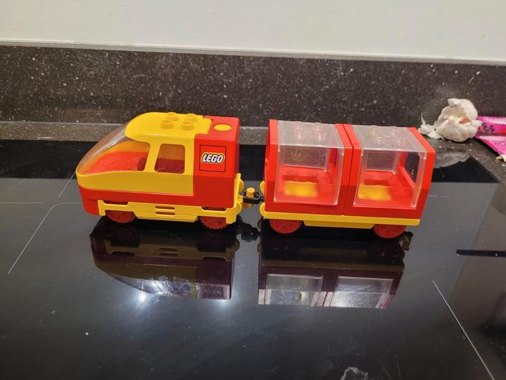 Duplo locomotief "Classic" met wagon, met garantie, Kinderen en Baby's, Speelgoed | Duplo en Lego, Gebruikt, Duplo, Ophalen of Verzenden