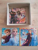 3 in 1 puzzel Frozen, Kinderen en Baby's, Speelgoed | Kinderpuzzels, 10 tot 50 stukjes, Gebruikt, Ophalen