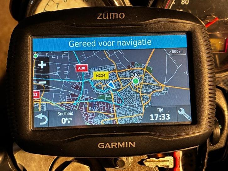 Garmin Zumo 345LM, City Navigator Europe, Onroute motorkaart, Motoren, Accessoires | Navigatiesystemen, Zo goed als nieuw, Ophalen