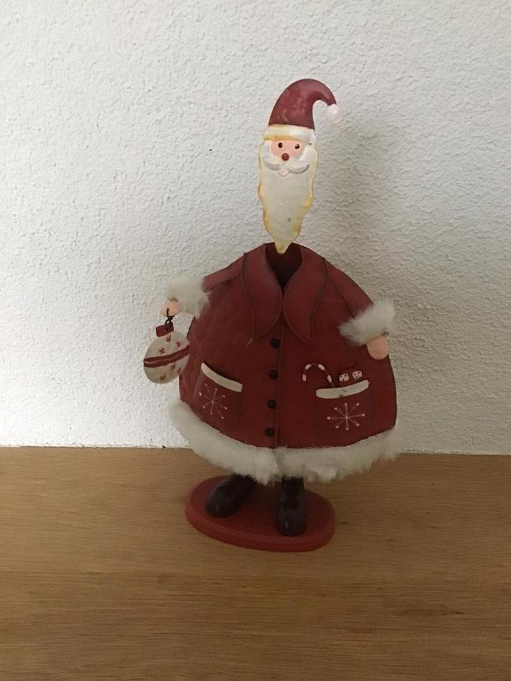 Grappige kerstman van blik, Diversen, Kerst, Zo goed als nieuw, Ophalen of Verzenden