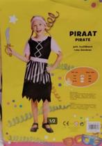 Piraten jurk mt 122 / 134, Ophalen of Verzenden, Nieuw, 122 t/m 128, Meisje