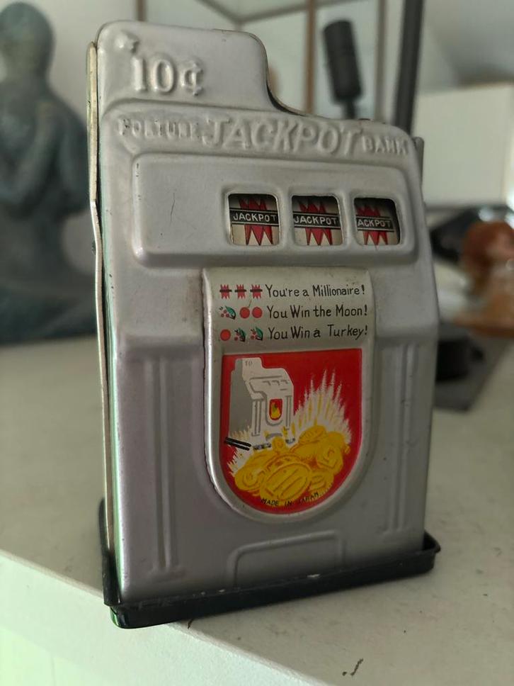 Vintage Fruitkastje van Blik, Made in Japan, Verzamelen, Automaten | Overige, Gebruikt, Ophalen of Verzenden