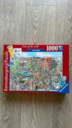 Puzzel City of the World Amsterdam van Ravensburger, Hobby en Vrije tijd, Denksport en Puzzels, Ophalen of Verzenden, 500 t/m 1500 stukjes