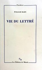 William Marx - Vie du lettré (FRANSTALIG), Ophalen of Verzenden, Zo goed als nieuw, Fictie
