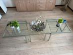 Uitschuifbare salontafel, Ophalen, Gebruikt, 50 tot 100 cm, Minder dan 50 cm