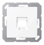 7x JUNG A-range sneeuwwit mat 1-voudig modulair jack, Doe-het-zelf en Verbouw, Elektra en Kabels, Ophalen of Verzenden, Nieuw