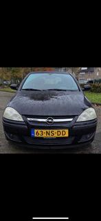 Opel Corsa 1.2 16V 3D 2004 Zwart, Voorwielaandrijving, 450 kg, 74 pk, Zwart