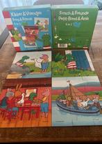 Kikker & Vriendjes Puzzels 4 in 1, Ophalen of Verzenden, Minder dan 10 stukjes, Gebruikt, 2 tot 4 jaar