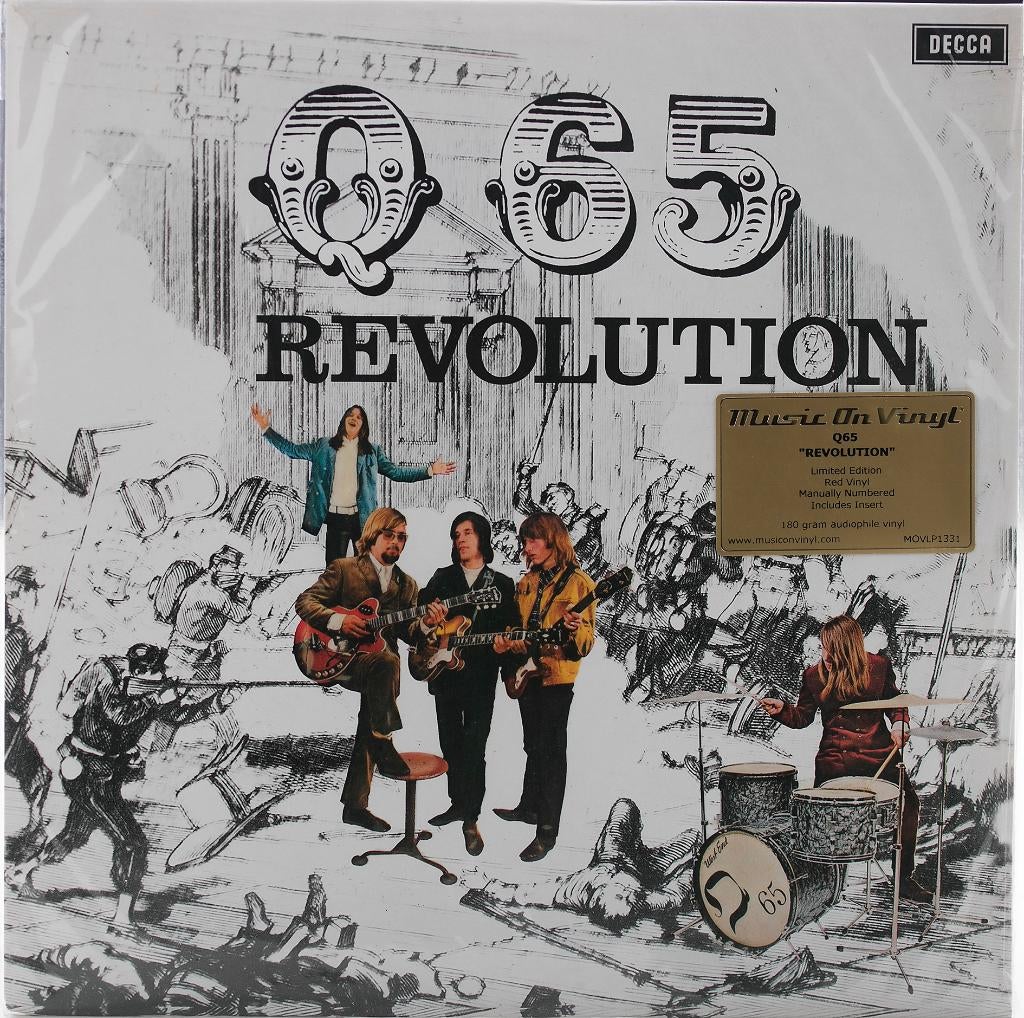Q65 LP Revolution Red Vinyl NIEUW!  MUSIC ON VINYL SERIE, Cd's en Dvd's, Vinyl | Pop, Nieuw in verpakking, 12 inch, Ophalen of Verzenden