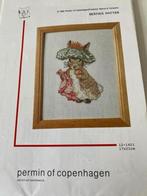 BORDUURPAKKET BEATRIX POTTER BENJAMIN WOLLEPLUIS, Hobby en Vrije tijd, Borduren en Borduurmachines, Verzenden, Nieuw, Handborduren