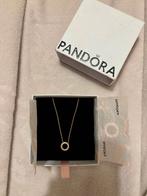 Goude Pandora ketting met hanger, Pandora, Ophalen of Verzenden, Zo goed als nieuw, 1 bedel