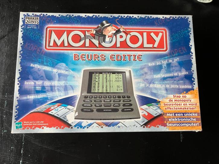 Monopoly Beurs Editie, Hobby en Vrije tijd, Gezelschapsspellen | Bordspellen, Zo goed als nieuw, Drie of vier spelers, Ophalen of Verzenden