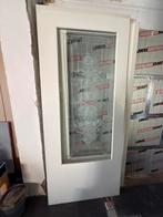 Schuifdeuren met Glas (zonder rail), Doe-het-zelf en Verbouw, Deuren en Horren, Gebruikt, 215 cm of meer, Binnendeur, Glas
