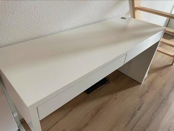 Bureau Micke (142x50) - Wit beschikbaar voor biedingen