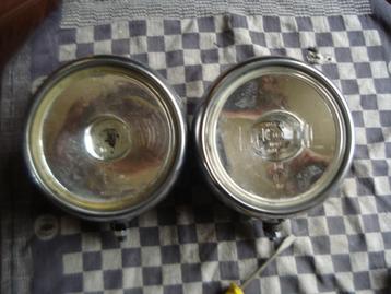 Oldtimer 2 Cibie verstralers type Oscar diameter 18 cm . beschikbaar voor biedingen