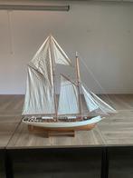 Houten Zeilboot, Hobby en Vrije tijd, Modelbouw | Boten en Schepen, Ophalen, Gebruikt