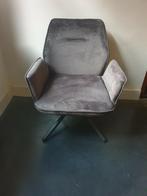 Velvet fauteuil Profijt, Huis en Inrichting, Ophalen, Zo goed als nieuw, Eén