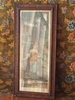 Sally in our alley grote antieke Engelse ingelijste prent.