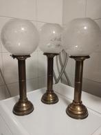 Vintage jaren zeventig D.H.R. messing diner tafellampen, Huis en Inrichting, Lampen | Tafellampen, Ophalen of Verzenden