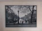 Schilderij Amsterdamse grachten ikea, Antiek en Kunst, Kunst | Schilderijen | Modern, Ophalen of Verzenden