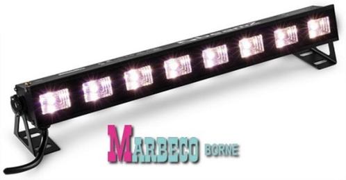 LED licht Bar 8X 3W, UV, Warm Wit en Mix, BUVW83, Muziek en Instrumenten, Licht en Laser, Nieuw, Licht, Ophalen of Verzenden