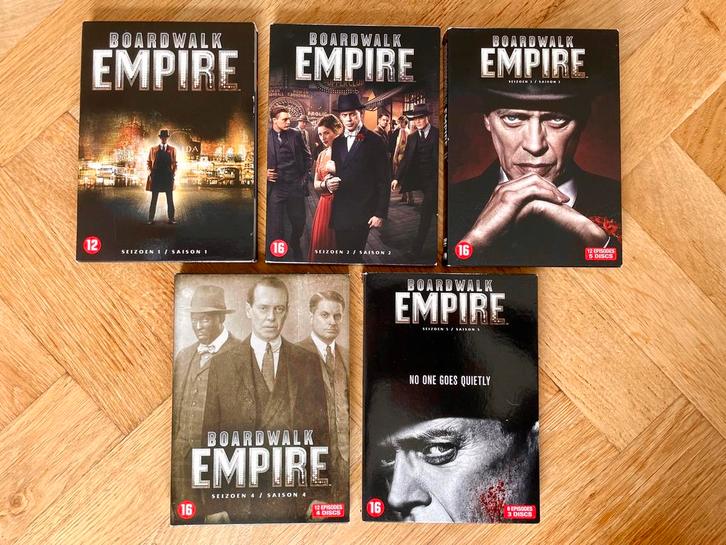 Boardwalk Empire - Complete serie op DVD (krasvrij, met NL), Cd's en Dvd's, Dvd's | Tv en Series, Zo goed als nieuw, Thriller