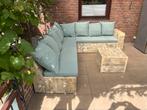Steigerhout loungeset loungebank hoekbank tuinset maatwerk!, Ophalen of Verzenden, Nieuw, Steigerhout, Hocker
