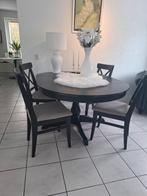 Eethoek met uitschuifbare tafel en 4 stoelen, Huis en Inrichting, Complete eetkamers, Ophalen of Verzenden, Gebruikt, Modern, 4 tot 6 stoelen