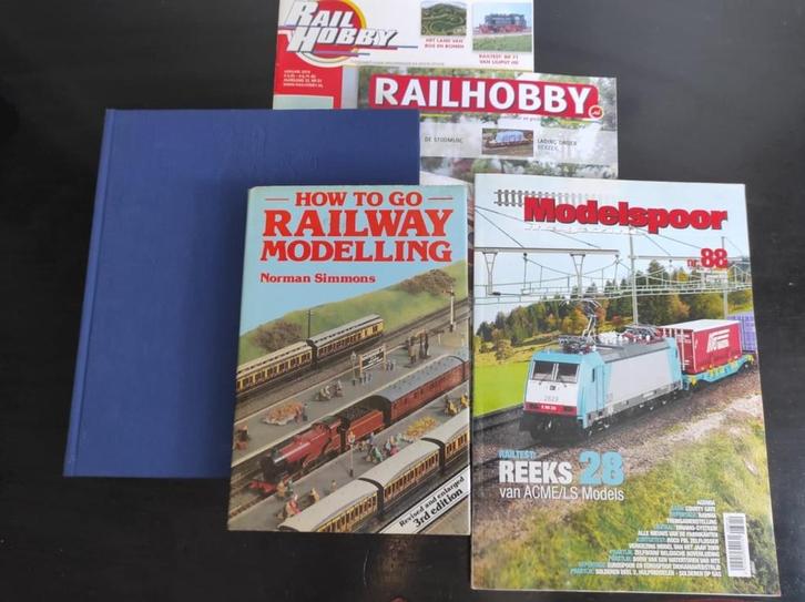 Set boeken modeltreinen; How to go railway modelling, antiek, Hobby en Vrije tijd, Modeltreinen | Overige schalen, Gebruikt, Boek, Tijdschrift of Catalogus