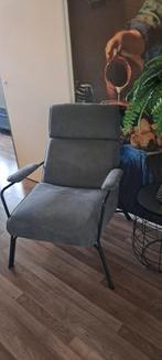 Fauteuil, Huis en Inrichting, Stoelen, Ophalen of Verzenden, Grijs, Stof, Eén