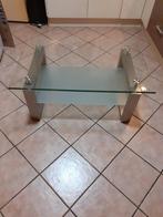 Te koop mooie glazen salontafel is als nieuw, Ophalen, 100 tot 150 cm, 50 tot 100 cm, Zo goed als nieuw