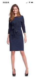 LaDress Caroline XS Navy, Zwart , midnight ZGAN, Blauw, Ophalen of Verzenden, Zo goed als nieuw, Knielengte