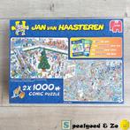 🧩ZGAN | Jan van Haasteren Puzzels Kerstkoopjes Black Friday, Ophalen of Verzenden, Legpuzzel, Meer dan 1500 stukjes, Zo goed als nieuw