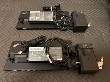 Lenovo/Thinkpad - Dockinstation 40AJ + lader beschikbaar voor biedingen