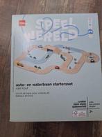 Houten autobaan, Kinderen en Baby's, Speelgoed | Houten speelgoed, Ophalen of Verzenden, Zo goed als nieuw