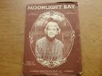 MOONLIGHT BAY, Muziek en Instrumenten, Bladmuziek, Ophalen of Verzenden, Gebruikt, Populair, Zang