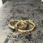 14 karaats gouden oorbellen nieuw, Sieraden, Tassen en Uiterlijk, Piercings, Ophalen of Verzenden, Zo goed als nieuw, Goud, Neuspiercing