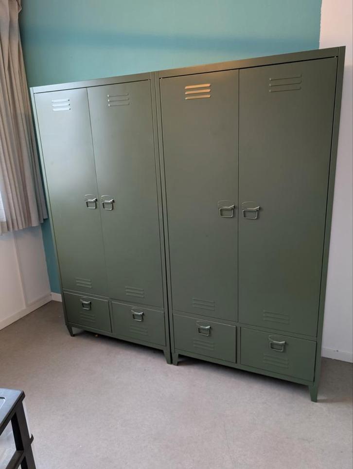 2 Robuuste Kasten - Gebruikt, Goede Staat, Huis en Inrichting, Kasten | Lockerkasten, Gebruikt, Ophalen