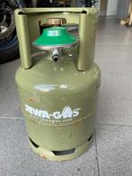 Propaan gasfles 5 kg (leeg) met een 50 mbar gasdrukregelaar, Ophalen, Gebruikt