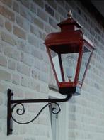 Exclusieve rood koperen buitenlamp voor landhuis., Ophalen, Wandlamp, 50 tot 250 watt, Netvoeding