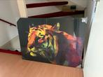 Tijger canvas schilderij, Ophalen